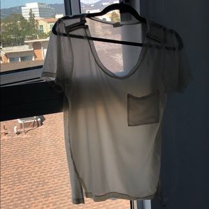 Club Monaco small Silk Shirt